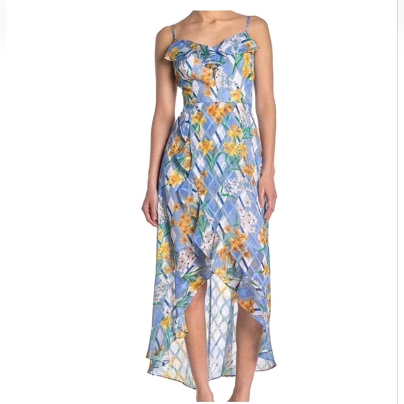 Kensie Dresses & Skirts - Kensie Floral Sleeveless High/Low Dress sz 6